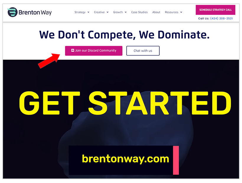 Discord community example